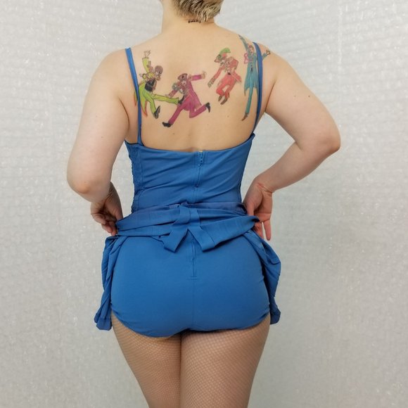 1960s Rose Marie Reid blue swimsuit - Picture 7 of 16